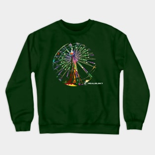 Mardi Gras Ferris Wheel (realSILSKY IG designs) Crewneck Sweatshirt